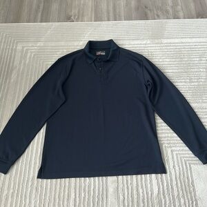 Men’s Navy Long Sleeve Top